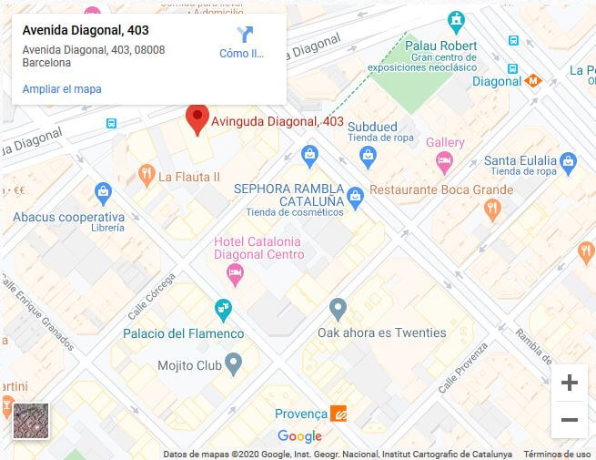 Mapa ubicación SMK Advocats